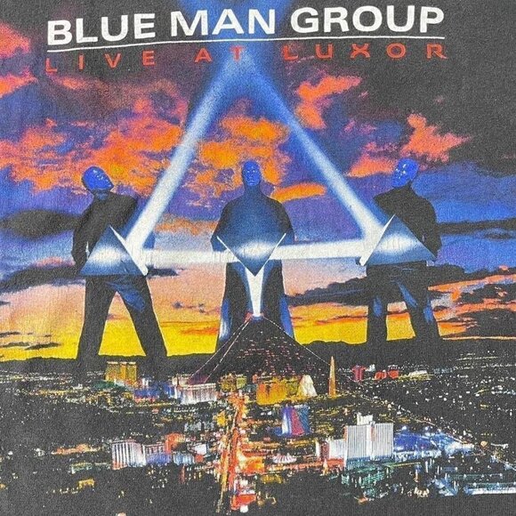 Blue man group vintage Las Vegas USA Shirt - Picture 4 of 6